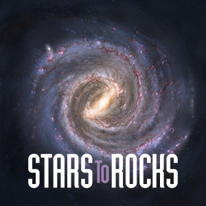 stars to rocks wordmark over a sky graphic